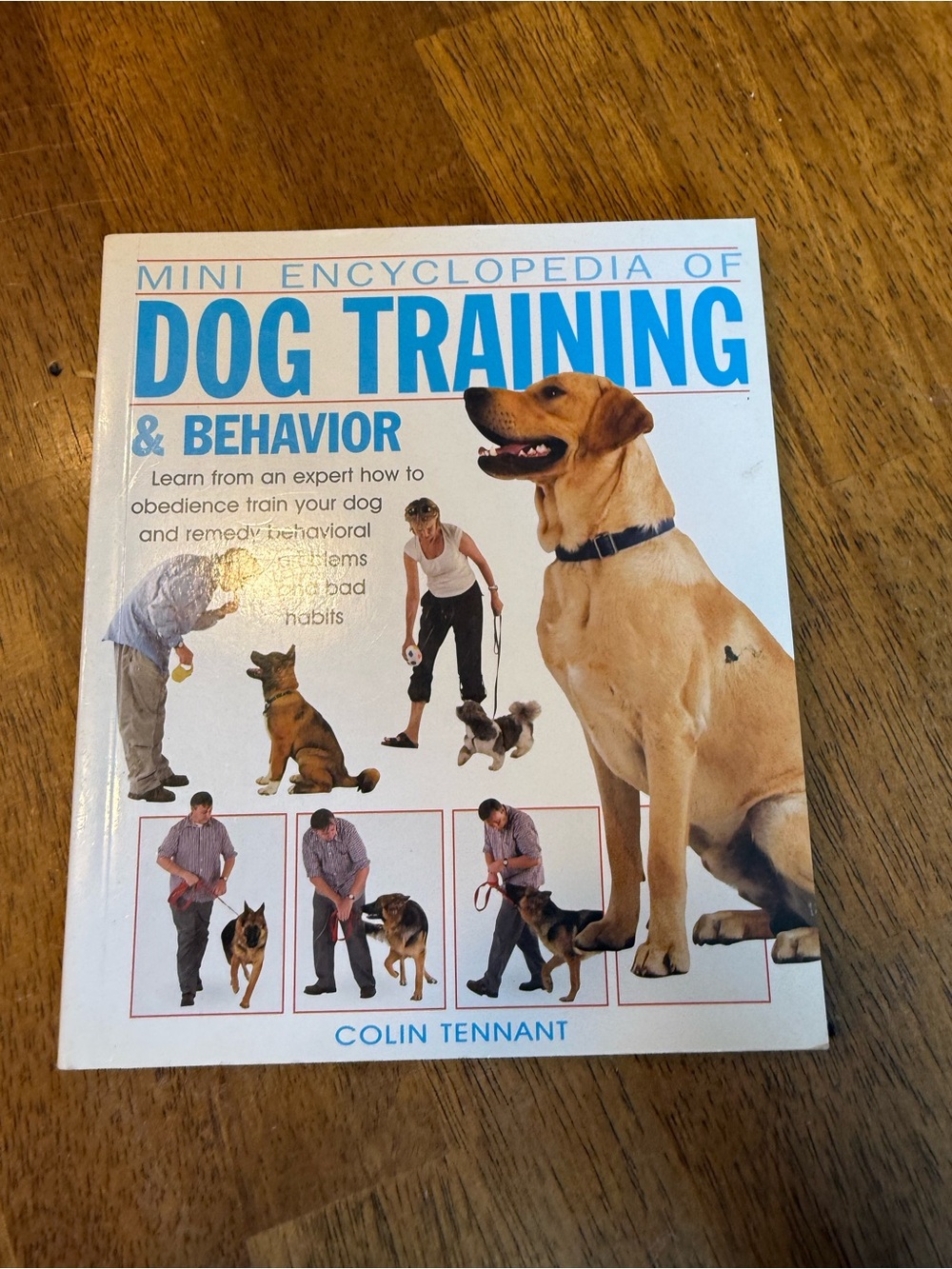 Dog Training & Behavior Book by - White/Blue Cover